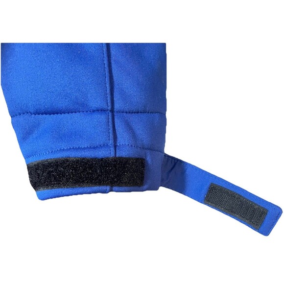 NWT Antigua Traverse Mens S Softshell Jacket Blue Full Zip Water Resistant Logo - Picture 8 of 16